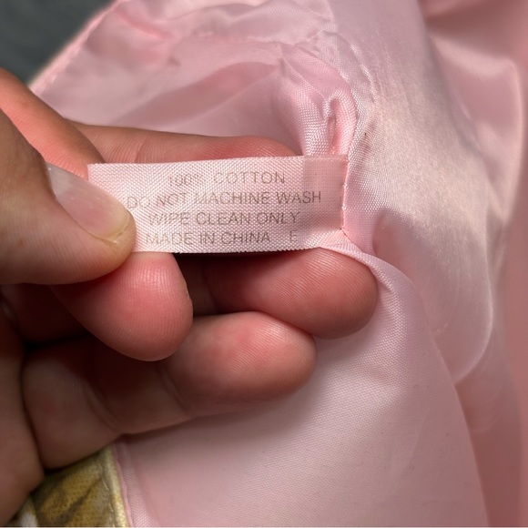 Estee Lauder‎ Tan STRAW-LOOK (cotton fabric) Beach Bag Large Tote - Picture 3 of 8